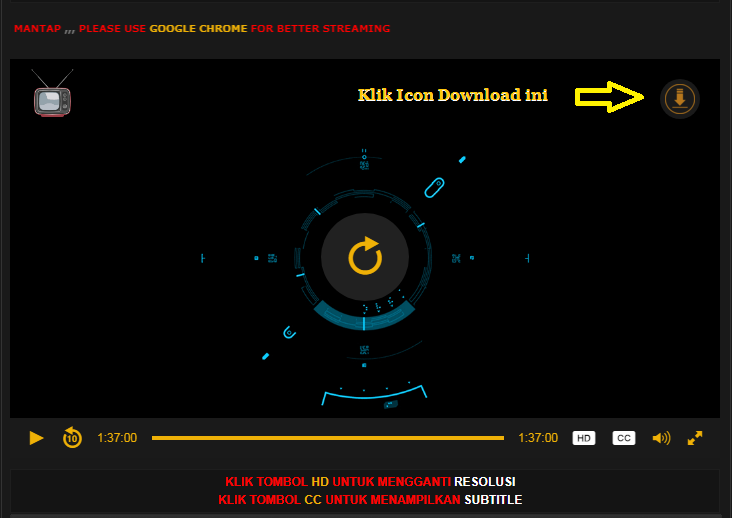 cara download movie 1