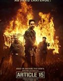 Article 15 Nonton Film India Online Subtitle Indonesia Poster