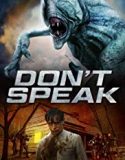 Streaming Film Dont Speak 2020 Subtitle Indonesia Poster