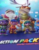 Nonton The Action Pack Saves Christmas 2022 Subtitle Indonesia Poster