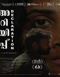 Nonton Declaration Ariyippu 2022 Subtitle Indonesia Poster